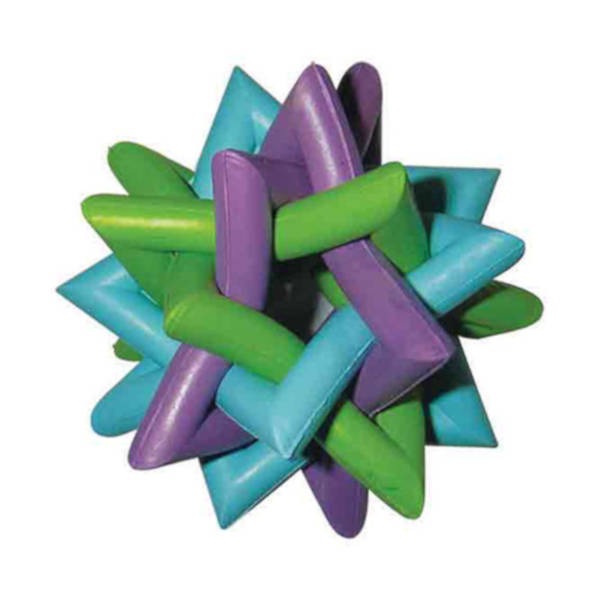 Οδοντικό Παιχνίδι Σκύλου Dental Rubber Fuzzy Star 5cm