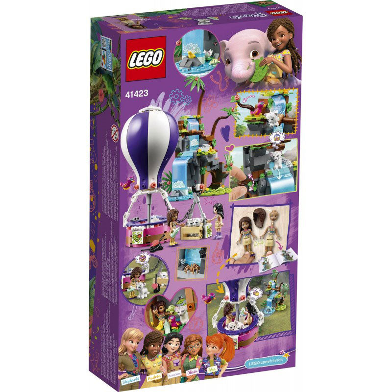 LEGO Friends Διάσωση Τίγρης Με Αερόστατο Στη Ζούγκλα 41423