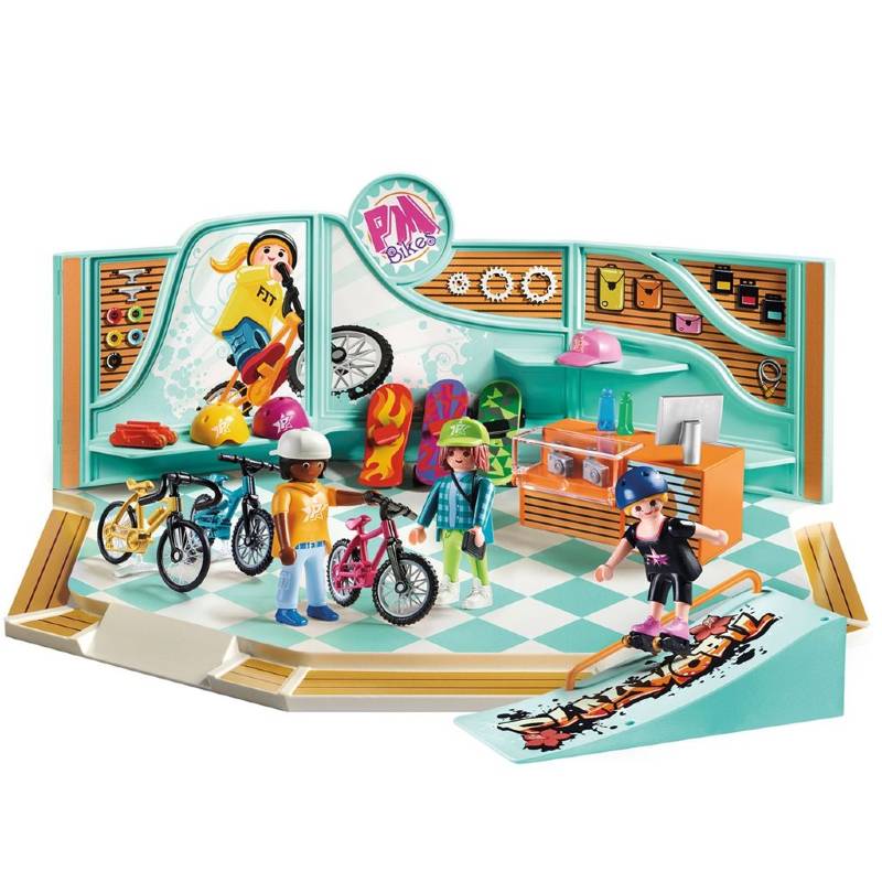 Playmobil Κατάστημα Ποδηλάτων Και Skate – Bike And Skate Shop 9402