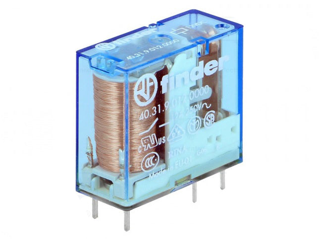 ΡΕΛΕ 12V DC 1 ΕΠΑΦΗΣ 10A FINDER 40.31.9.012