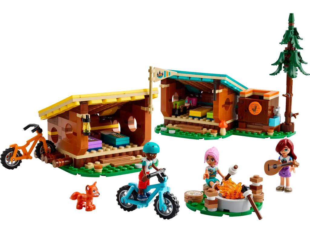 LEGO Friends Adventure Camp Cozy Cabins (42624)