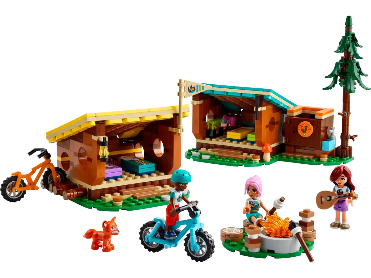 LEGO Friends Adventure Camp Cozy Cabins (42624)