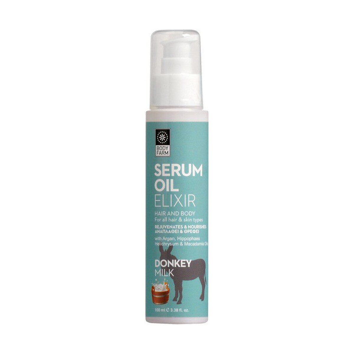 Bodyfarm Donkey Serum Oil Hair & Body 100ml