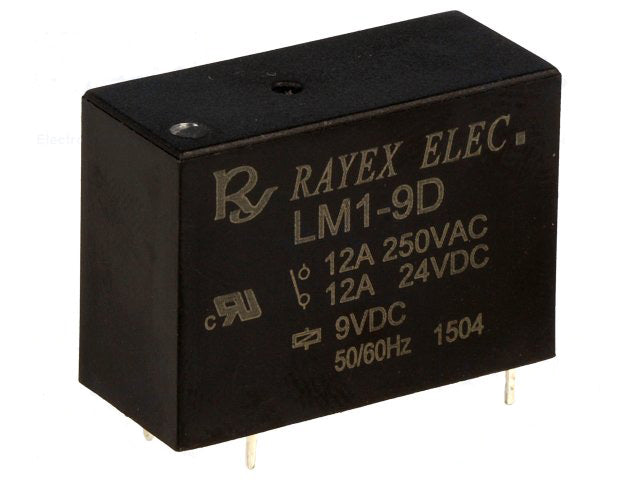 ΡΕΛΕ 9V DC 1 ΕΠΑΦΗΣ 12Α LM1-9D