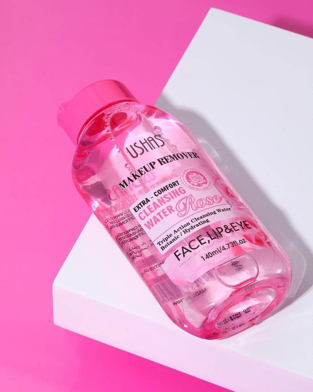 Micellar Water Make Up Remover - Rose 138ml | Ushas