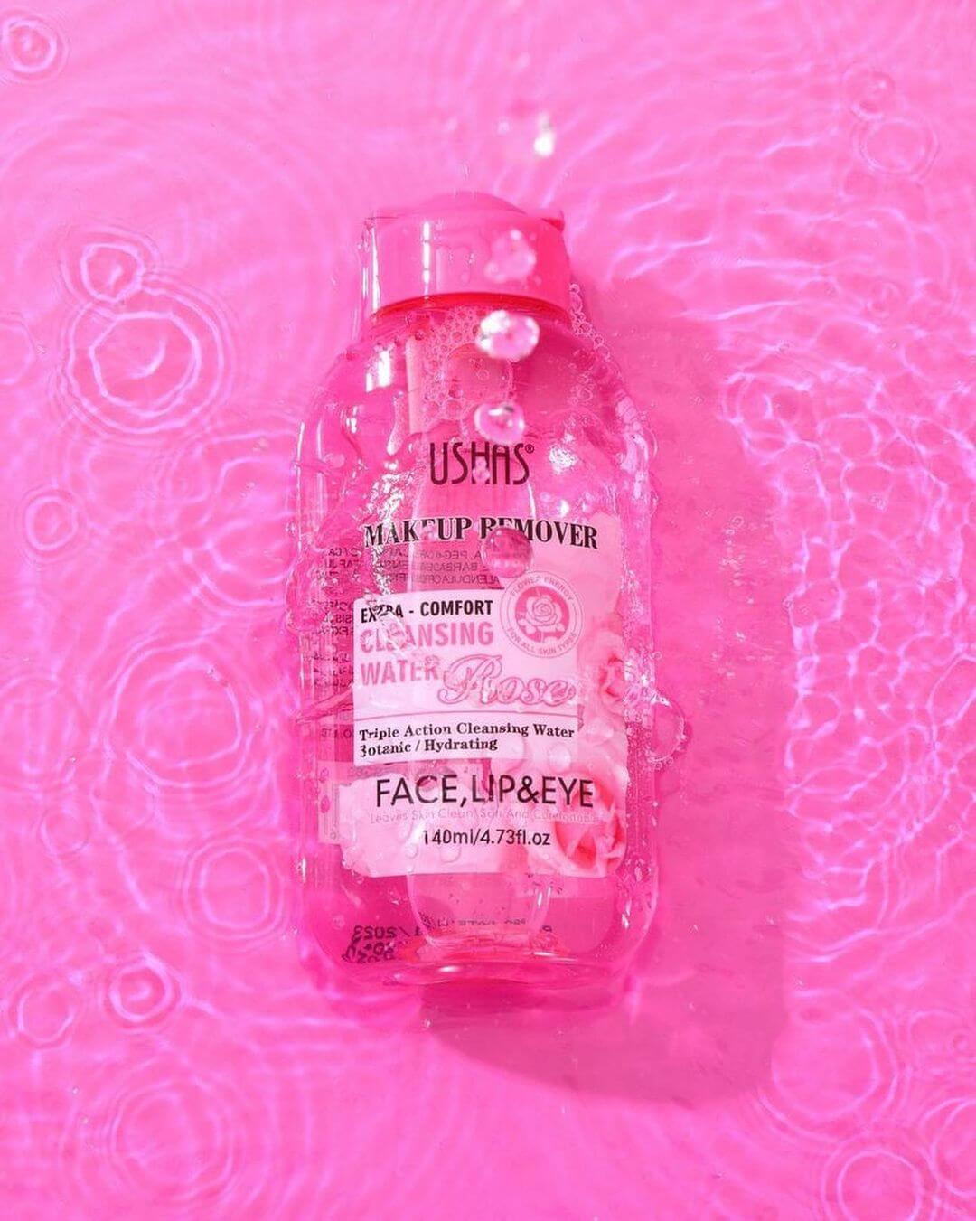 Micellar Water Make Up Remover - Rose 138ml | Ushas
