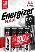 LR06 AA ΜΠΑΤΑΡΙΕΣ ΑΛΚΑΛΙΚΕΣ MAX ENERGIZER