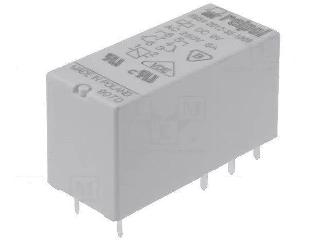 ΡΕΛΕ 9V DC 2 ΕΠΑΦΩΝ (DPDT) 8A /250VAC RM84-2012 RELPOL