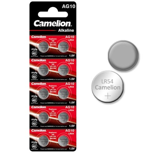 189/190/LR1130 ΜΠΑΤΑΡΙΑ ΑΛΚΑΛΙΚΗ 1.5V CAMELION