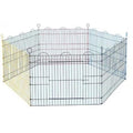 Πάρκο Εκπαίδευσης Σκύλου - 60cm x 60cm ΕΝΩΜΕΝΑ ΠΑΝΕΛ +Δώρο 2 Μπολ Αξίας 15,00€