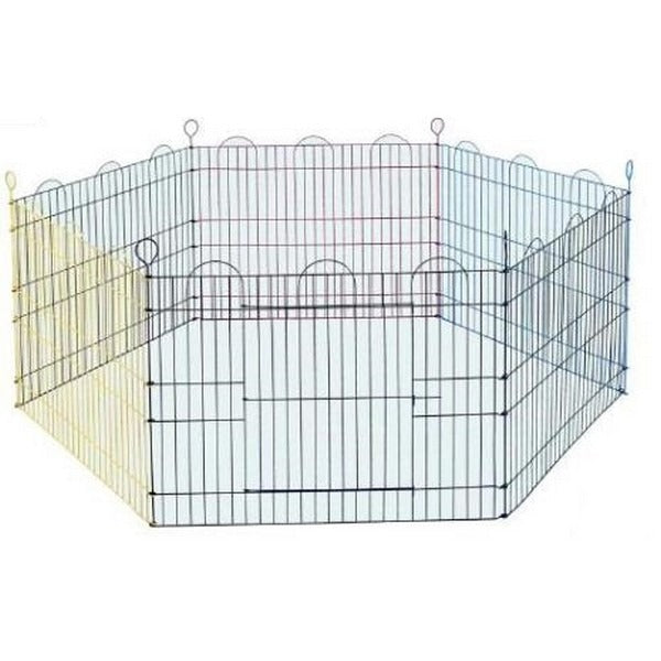 Πάρκο Εκπαίδευσης Σκύλου - 60cm x 60cm ΕΝΩΜΕΝΑ ΠΑΝΕΛ +Δώρο 2 Μπολ Αξίας 15,00€