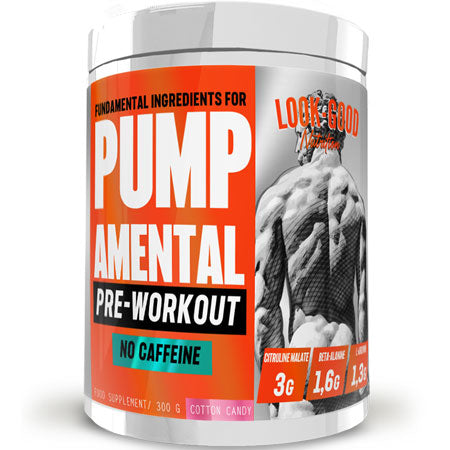 Pumpamental- PRE WORKOUT NO Caffeine(300g) - Look Good