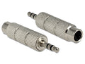 3.5mm STEREO ΑΡΣENIKO - 6.3mm STEREO ΘHΛYΚΟ ΑΝΤΑΠΤΟΡΑΣ NIKEL