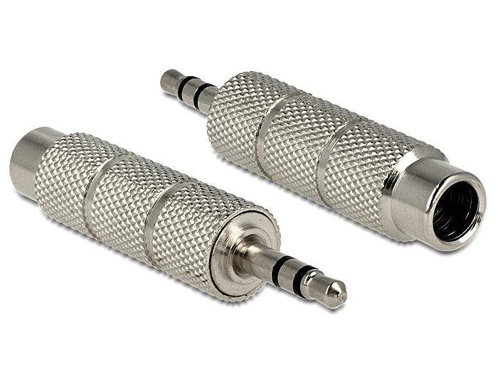 3.5mm STEREO ΑΡΣENIKO - 6.3mm STEREO ΘHΛYΚΟ ΑΝΤΑΠΤΟΡΑΣ NIKEL