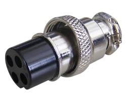 4pin ΦΙΣ ΜΙΚΡΟΦΩΝΙΚΟ ΘΗΛΥΚΟ ΚΑΛΩΔΙΟΥ GX16