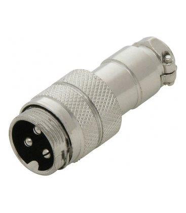 3pin ΦΙΣ ΜΙΚΡΟΦΩΝΙΚΟ ΑΡΣΕΝΙΚΟ ΓΙΑ ΚΑΛΩΔΙΟ GX16