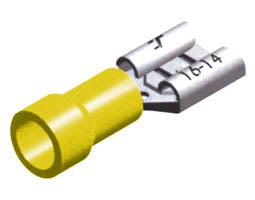 ΑΚΡΟΔΕΚΤΗΣ ΣΥΡΤΑΡΩΤΟΣ ΘΗΛΥΚΟΣ ΚΙΤΡΙΝΟΣ 6.4mm