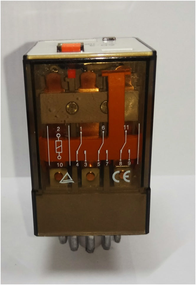 ΡΕΛΕ ΤΥΠΟΥ ΛΥΧΝΙΑΣ 11P 12V AC 3 ΕΠΑΦΩΝ 10A 60.13