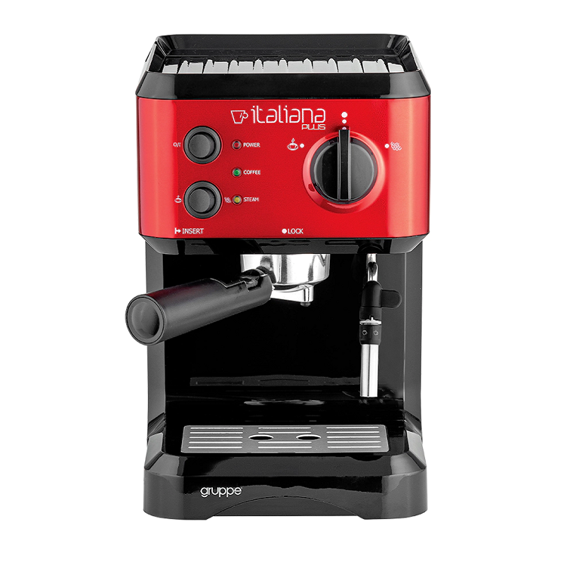 ΜΗΧΑΝΗ ESPRESSO Gruppe ITALIANA PLUS CM4677E-GS RED