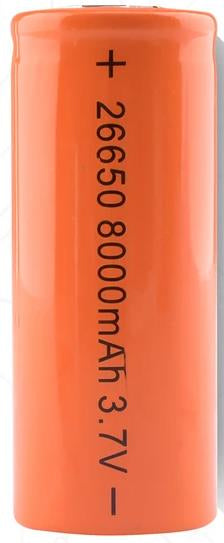 3.7V 8000mAh ΜΠΑΤΑΡΙΑ Li-ion 26650 ΕΠΑΝΑΦΟΡΤΙΖΟΜΕΝΗ OEM