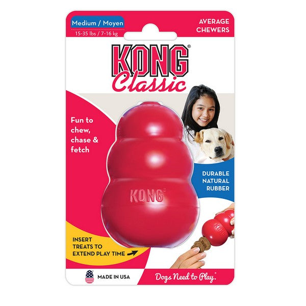 KONG Classic Medium Εώς 16Kg + Δώρο Λιχουδιές