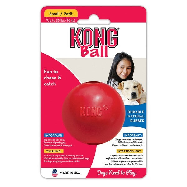 KONG Classic Ball Small Έως 16Kg + Δώρο Λιχουδιές