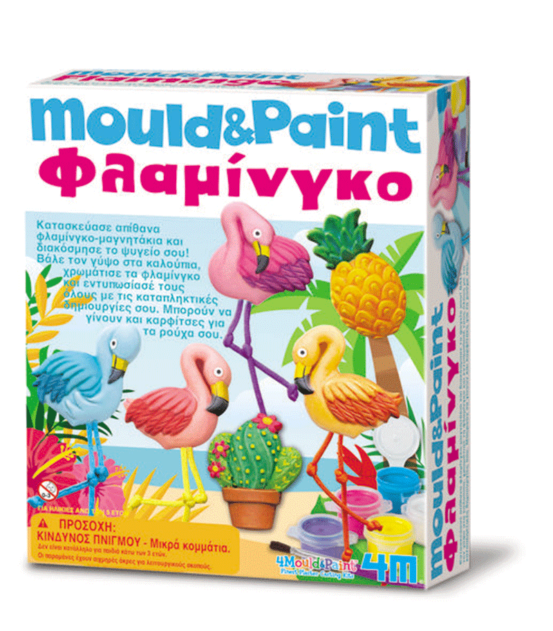 4M Κατασκευή Φλαμίνγκο Μαγνητάκια/Καρφίτσα 4736
