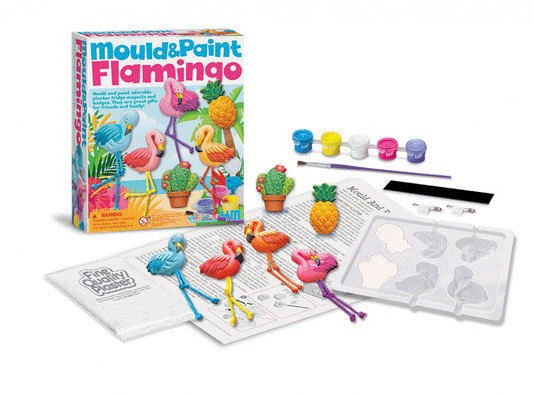 4M Κατασκευή Φλαμίνγκο Μαγνητάκια/Καρφίτσα 4736