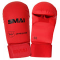 Καράτε Γαντάκια SMAI WKF Έγκριση Κόκκινο