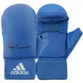 Καράτε Γάντια adidas Προστασία Αντίχειρα WKF Εγκεκριμένα Μπλε