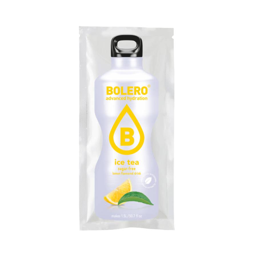 Bolero Drinks Ice Tea (8g) – Ενισχυμένο Ρόφημα σε Σκόνη Χωρίς Ζάχαρη Ice Tea Lemon