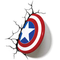 Φωτιστικό 3D Light FX – 3DL – Marvel Captain America Light