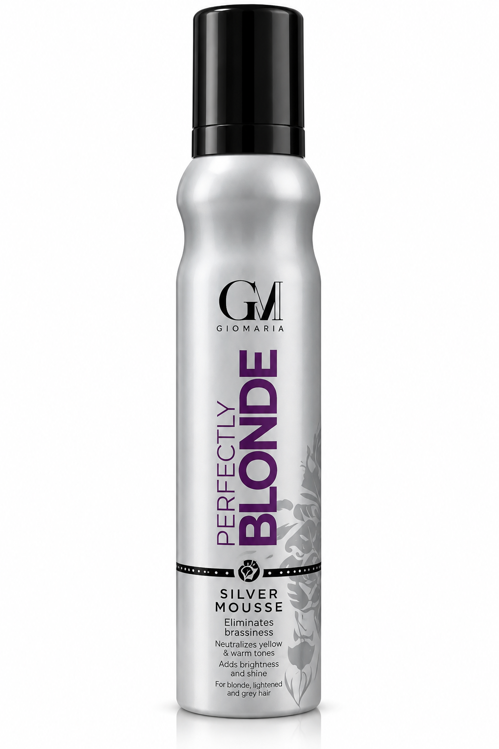 Giomaria Perfectly Blonde Silver Mousse – Σουηδικός αφρός μαλλιών για ξανθά μαλλιά 200ml