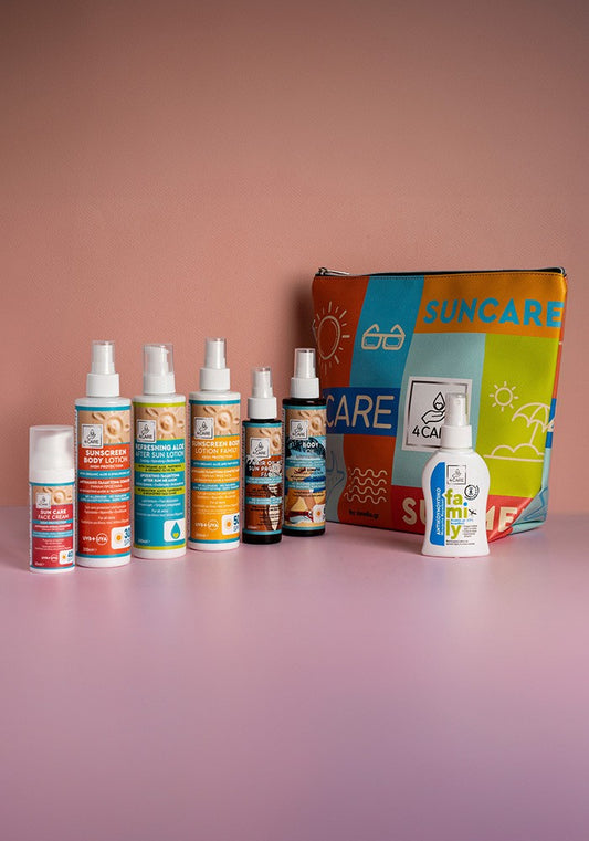 4CARE Summer Package + ΔΩΡΟ ΤΣΑΝΤΑΚΙ + Αντικουνουπικό Family