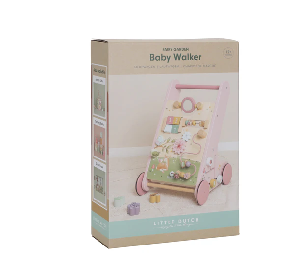 Little Dutch Καρότσι-περπατήστρα δραστηριοτήτων Fairy Garden FSC  LD7332