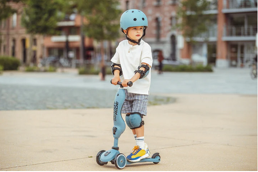 Scoot and Ride Σετ προστασίας, μέγεθος Size XXS 00015 steel