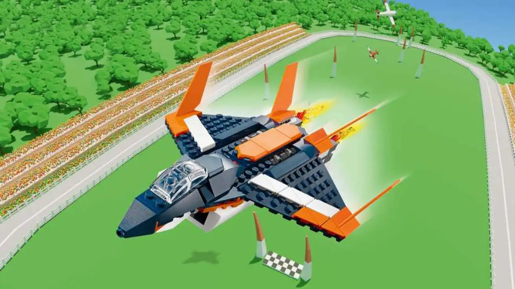 LEGO Creator 3in1 Supersonic-Jet (31126)