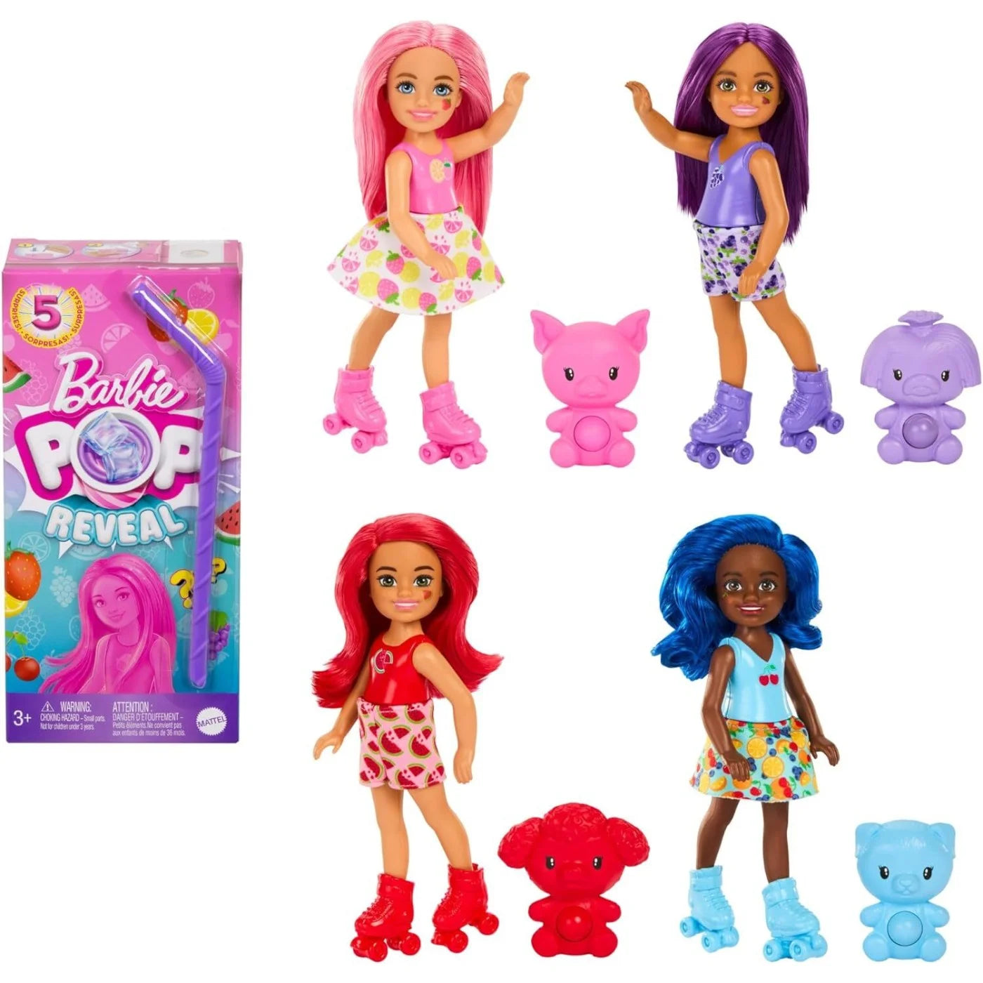 Mattel Barbie Chelsea Pop Reveal – Σχέδια (HRK58)