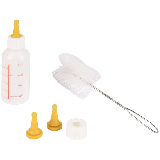 Feeding Bottle Σετ Μπιμπερό Μικρών Ζώων 50ml