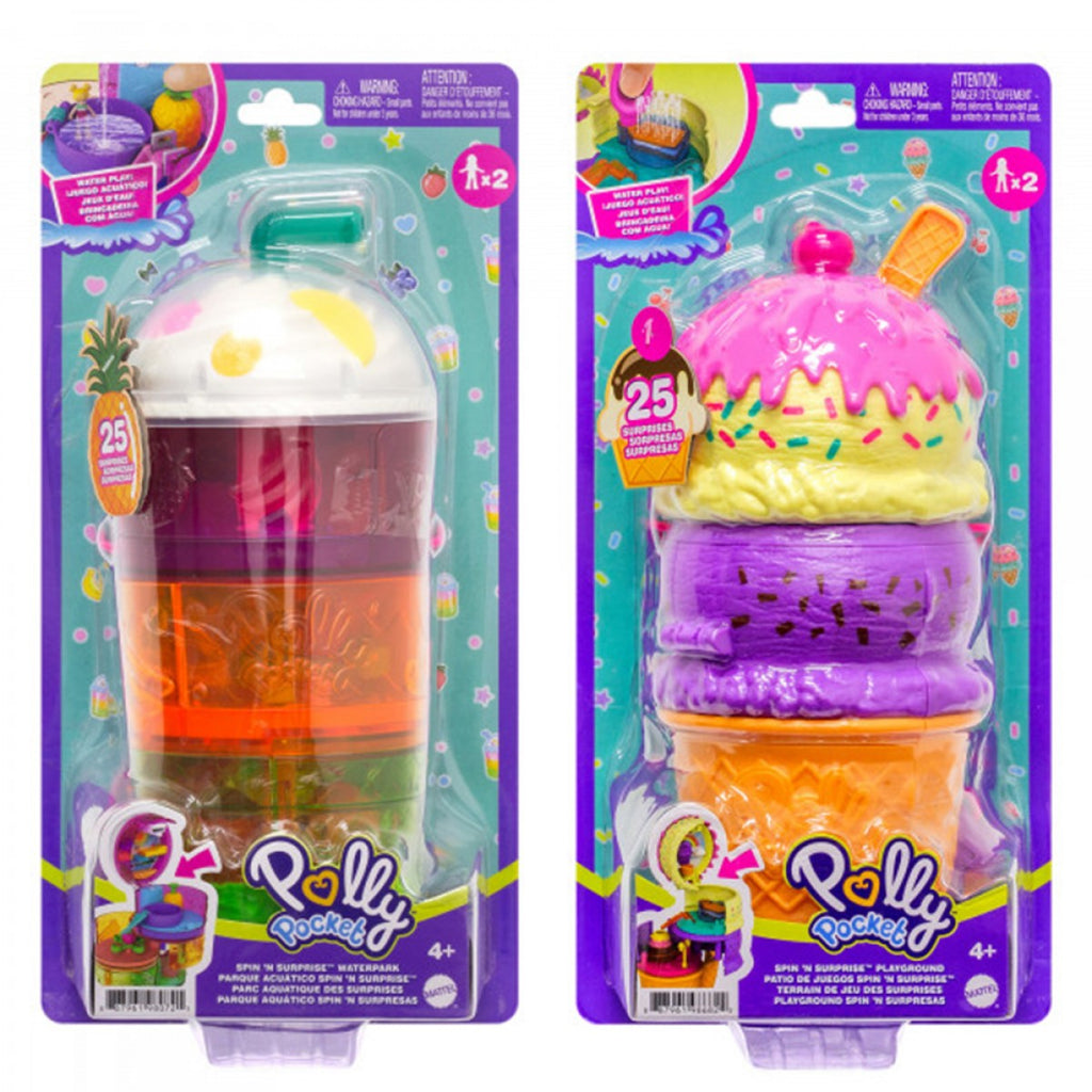 POLLY POCKET SPIN AND REVEAL ΣΕΤ 2 ΣΧΕΔΙΑ (HBF14)