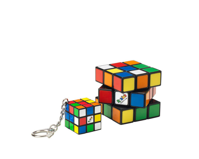 Desyllas Games Σετ Κύβος του Rubik 3×3 και Μπρελόκ Rubik’s Cube 5051