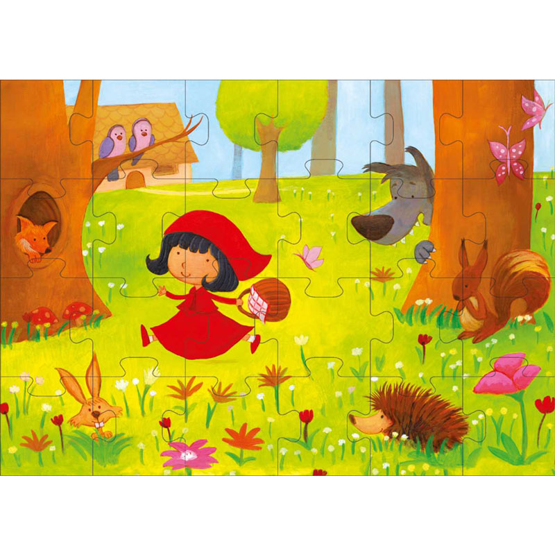 50 50 Games Παζλ Κοκκινοσκουφίτσα 24 Τεμάχια 505301