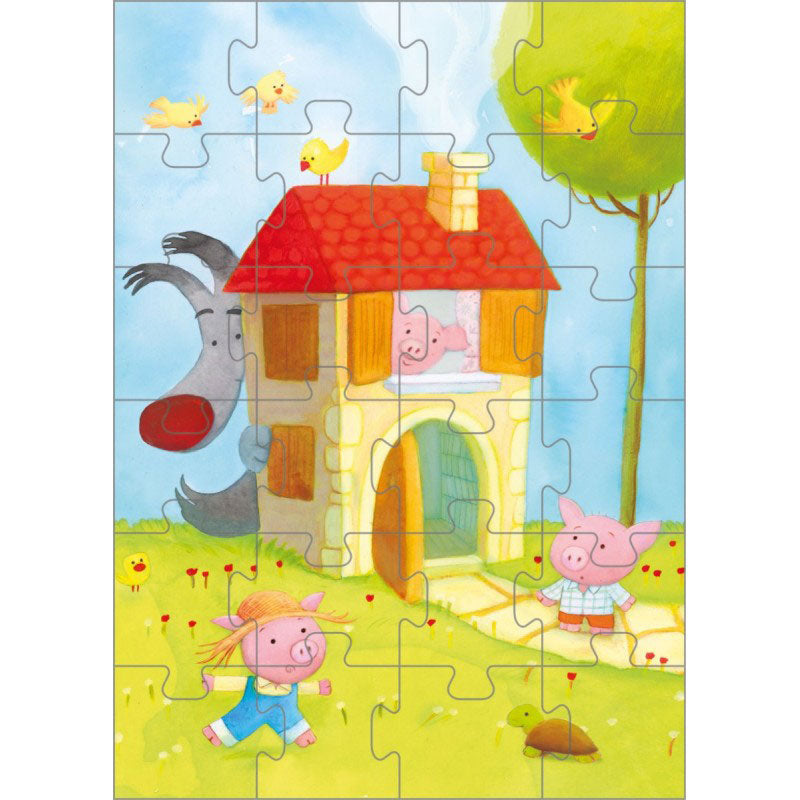 50 50 Games Παζλ Τρία Γουρουνάκια 24 Τεμ. 505306