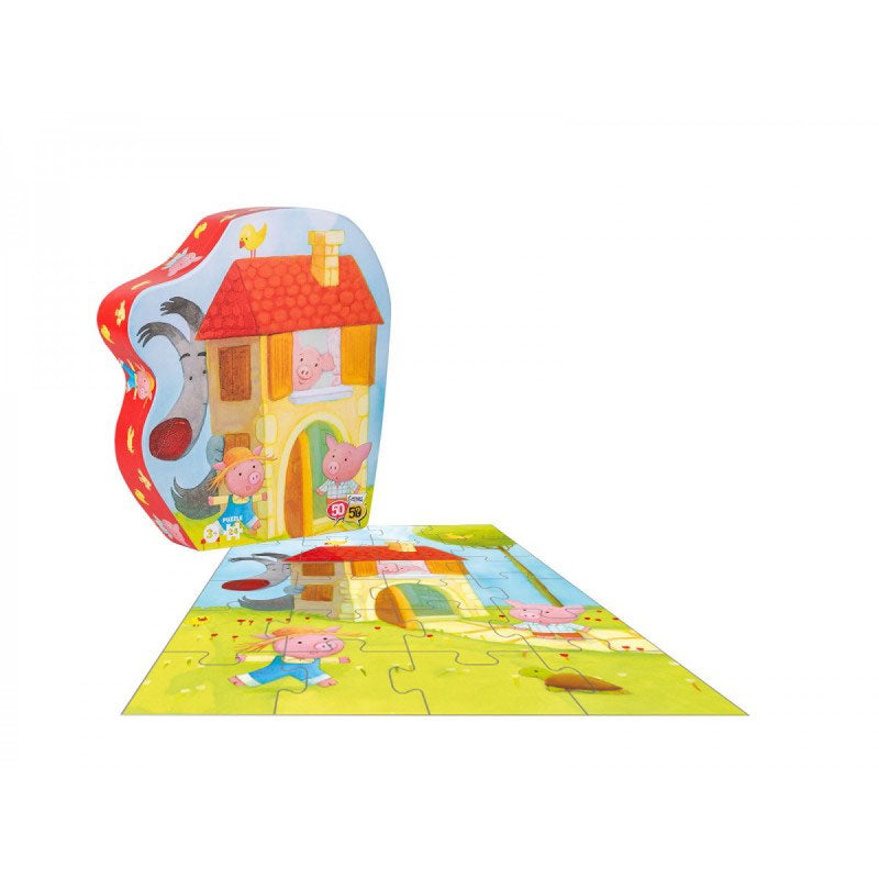 50 50 Games Παζλ Τρία Γουρουνάκια 24 Τεμ. 505306