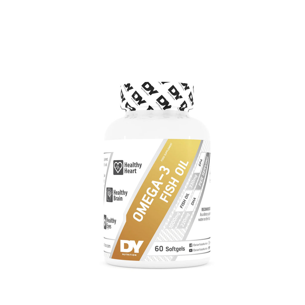 Dorian Yates Omega-3 Fish Oil 60 Softgels