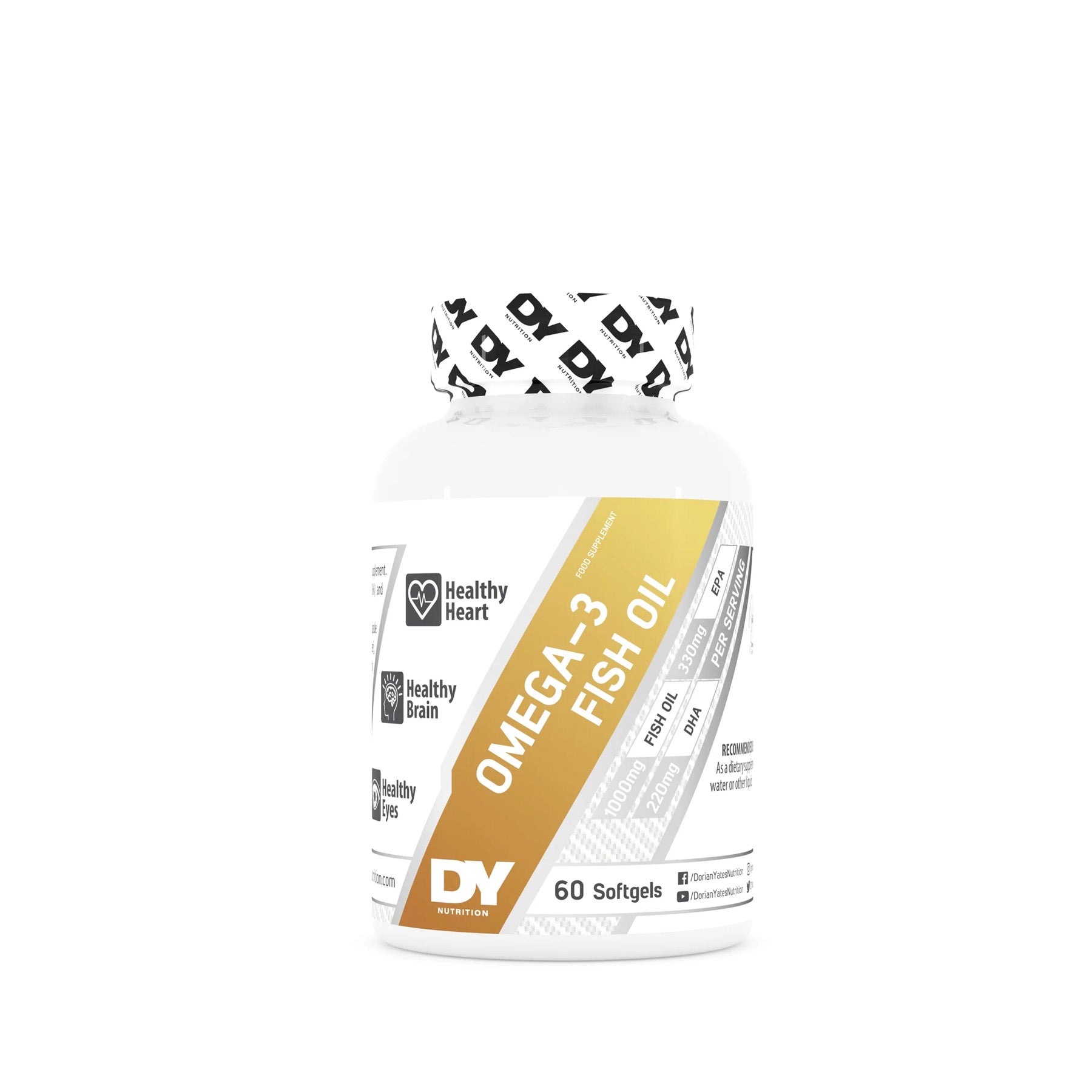Dorian Yates Omega-3 Fish Oil 60 Softgels