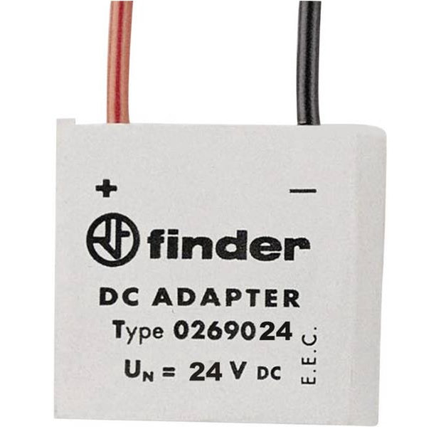 FINDER 0269024 ΠΡΟΣΑΡΜΟΣΤΗΣ ΓΙΑ 24V DC ΜΕΤΑΤΡΟΠΕΑΣ DC / AC
