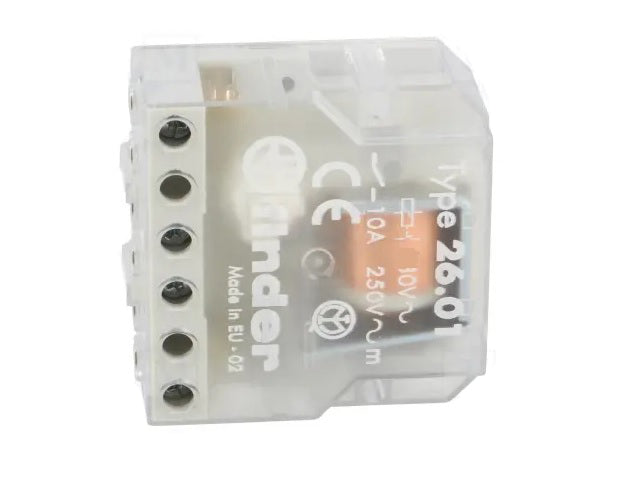 ΡΕΛΕ ΚΑΣΤΑΝΙΑΣ 110V AC 1 ΕΠΑΦΗΣ 10A 26.01 FINDER