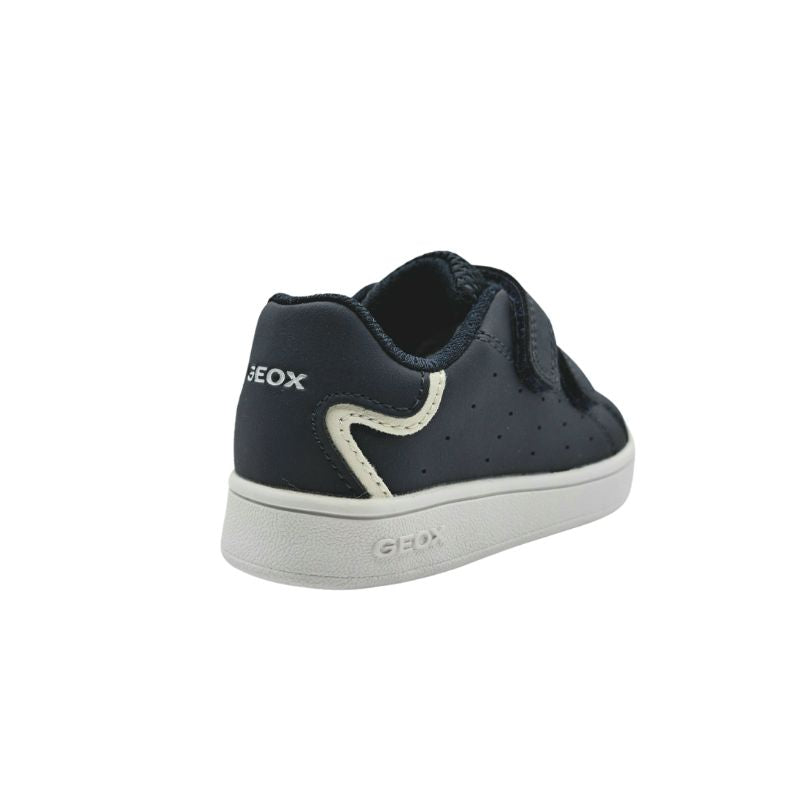 Geox B Eclyper Boy B365LA 000BC C4002 Αθλητικό sneaker για αγόρι δερμάτινο navy -Μπλέ