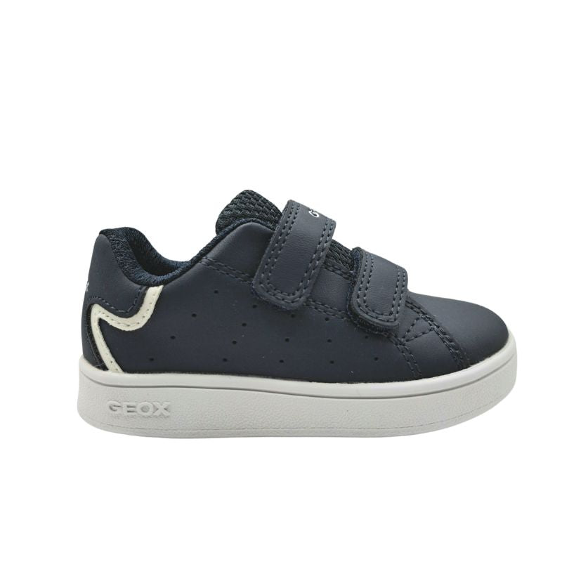 Geox B Eclyper Boy B365LA 000BC C4002 Αθλητικό sneaker για αγόρι δερμάτινο navy -Μπλέ